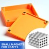VSKIZ 200Pcs Small Magnets,3x1mm Tiny Rare Earth Magnets Round Refrigerator