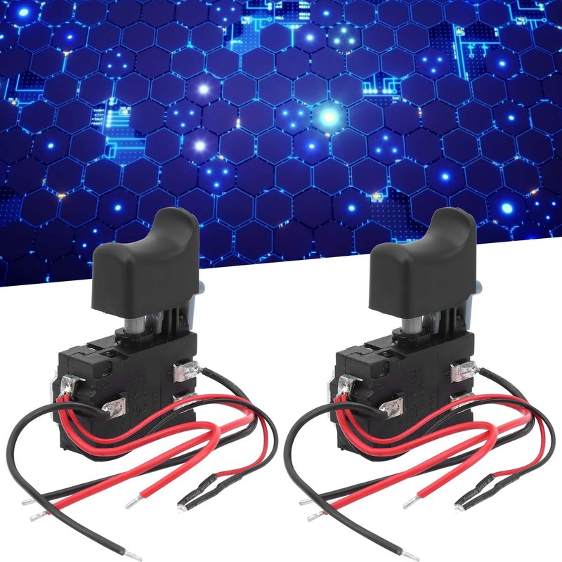 FLEXMAN 2Pcs Power Tool Trigger Switch, Handheld Electric Drill Hammer