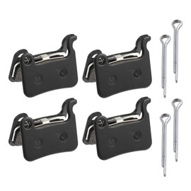 X AUTOHAUX 4 Pair Semi Metal Disc Bike Brake Pads with Split Pin for XTR M975