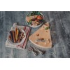 TOSCANA - a Picnic Time Brand Swiss Cheese Board/Tool Set
