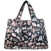 Allydrew - Bolsa de comestibles reutilizable, Perros negros, Large, 1