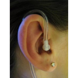 Code 3 Supply Semi Custom Ear Mold Medium Right for AcousticTube FBI Style Radio Headset