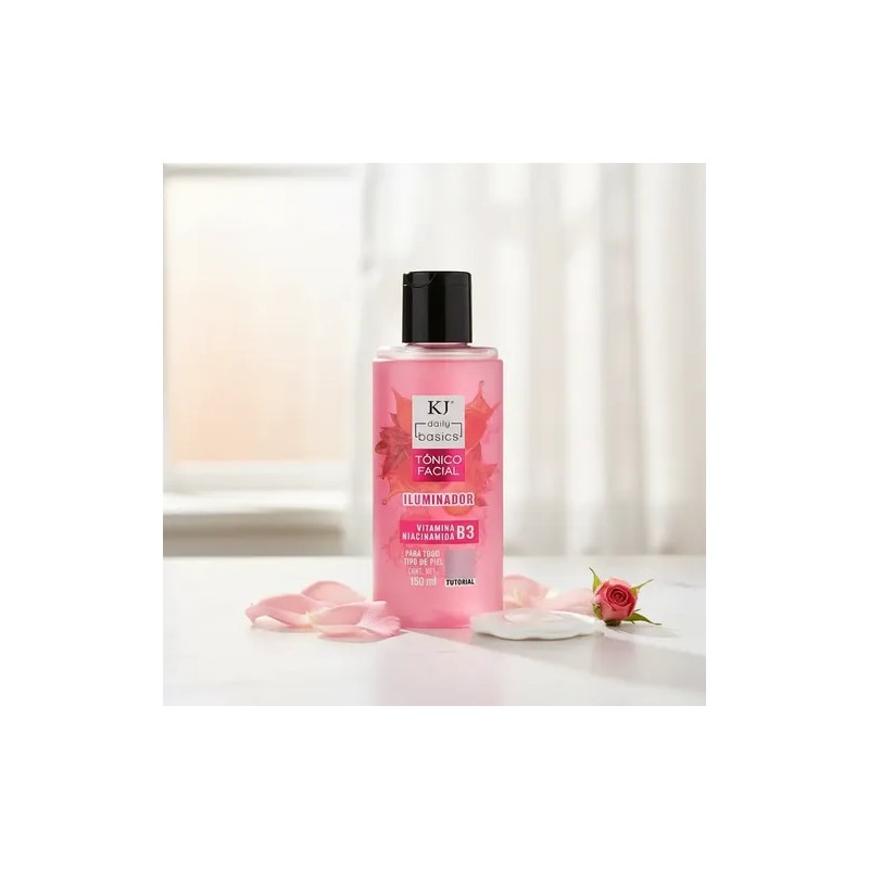 Tónico Facial Iluminador Kj Niacinamida B3 150ml