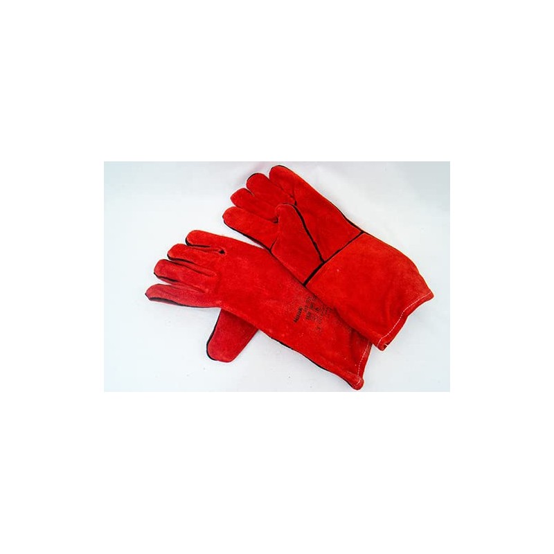 Mauk 1928 1 Pair Red Sweat "Welding Gloves EN388, Red,