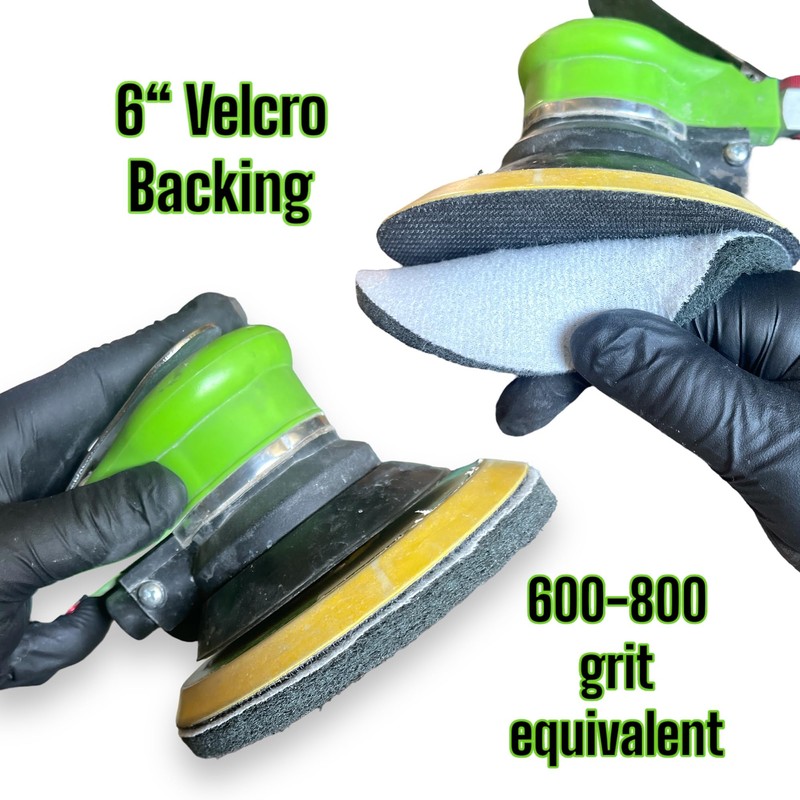 LiME LiNE 6" Hook & Loop Scuffing Discs for Orbital