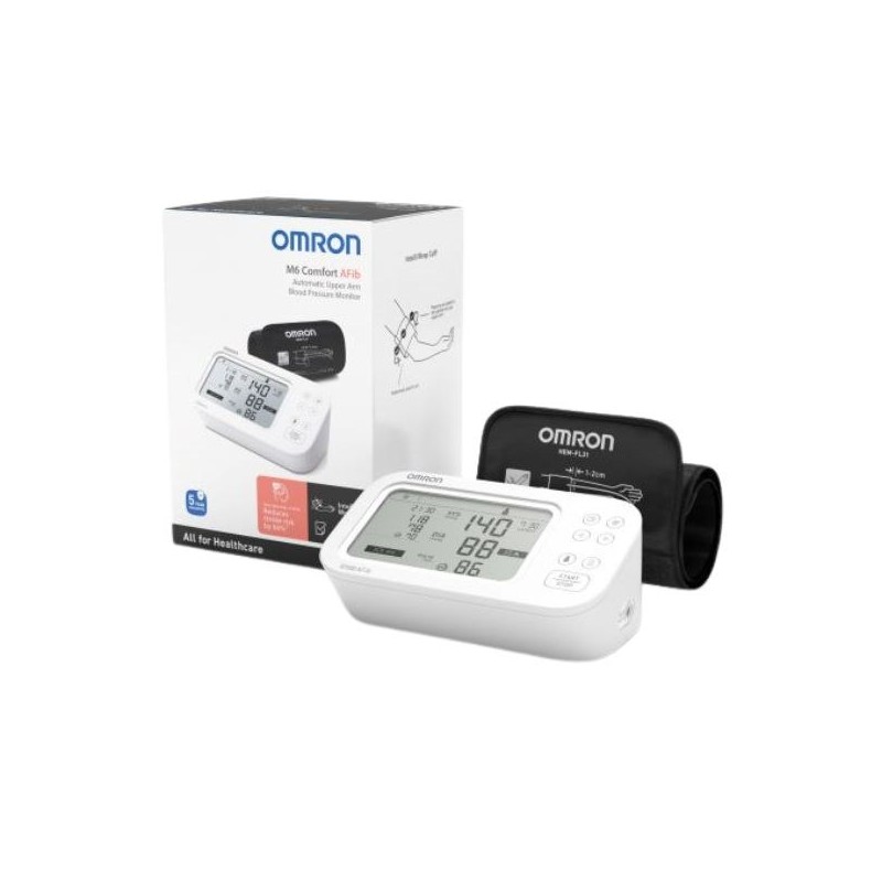 Omron M6 Comfort Afib Automatic Upper Arm Blood Pressure Monitor