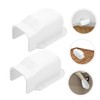 ABOOFAN 2pcs Ac Hose Cover Kit Plastic Tubing Cover for