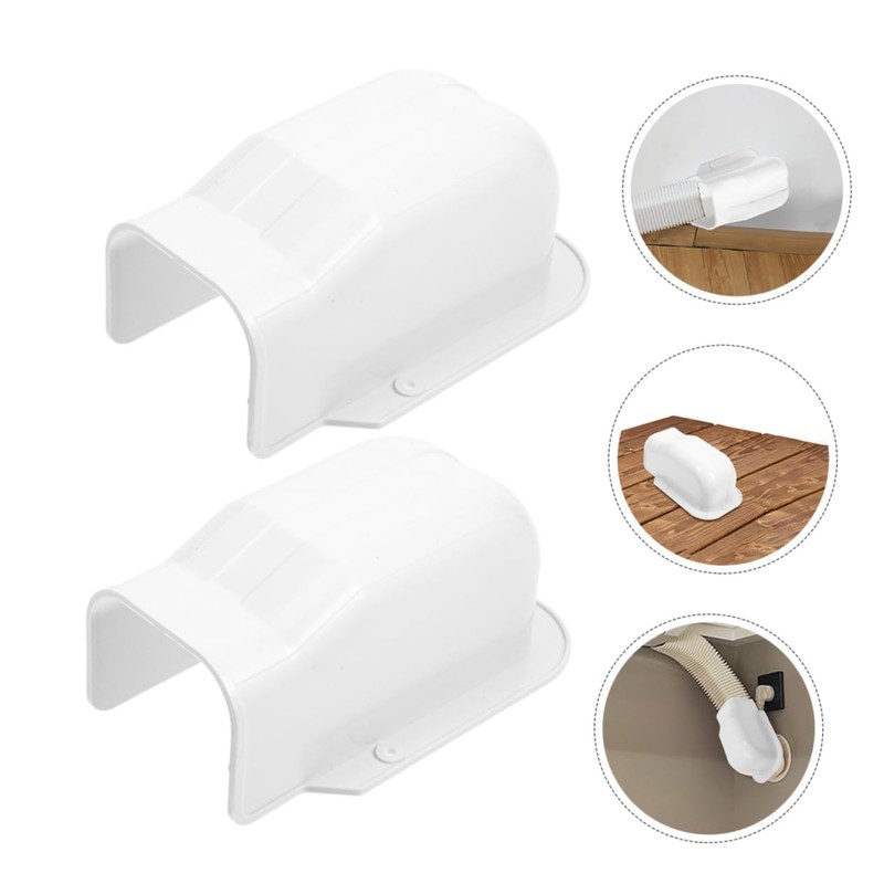 ABOOFAN 2pcs Ac Hose Cover Kit Plastic Tubing Cover for
