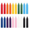 Mega Candles 20 pcs Unscented Assorted Color Exquisite Mini Taper
