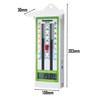 Digital Max Min Greenhouse Thermometer Room Temperature - Classic Max