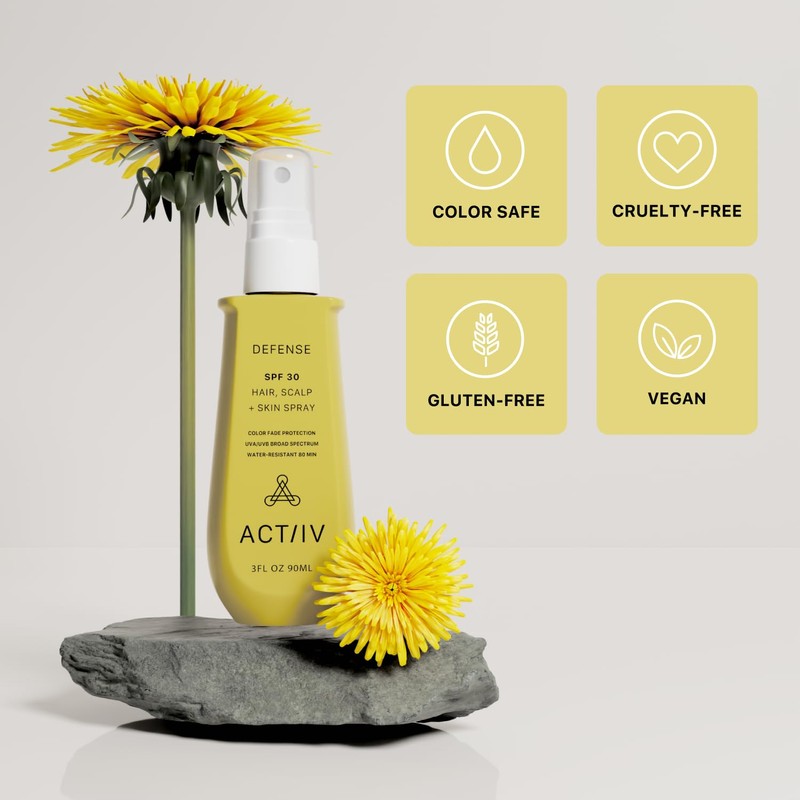 ACTIIV Defense SPF 30 Hair, Scalp + Skin Spray |