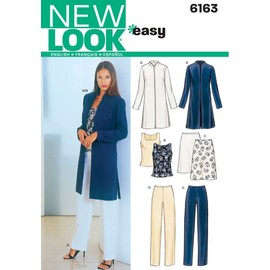 New Look New Look Sewing Pattern 6163 Misses Separates, Size A (8-10-12-14-16-18)
