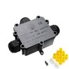 Junction Box Outdoor Waterproof IP68 3 Way Plug Line M25