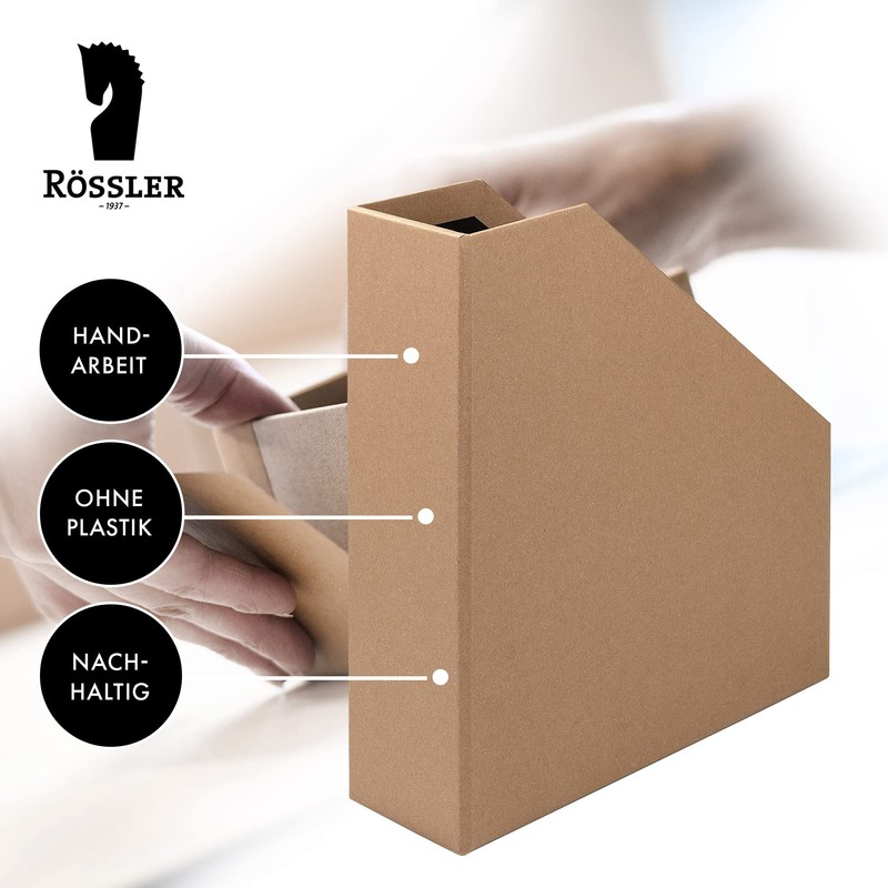 S.O.H.O. A4 Magazine Box Kraft