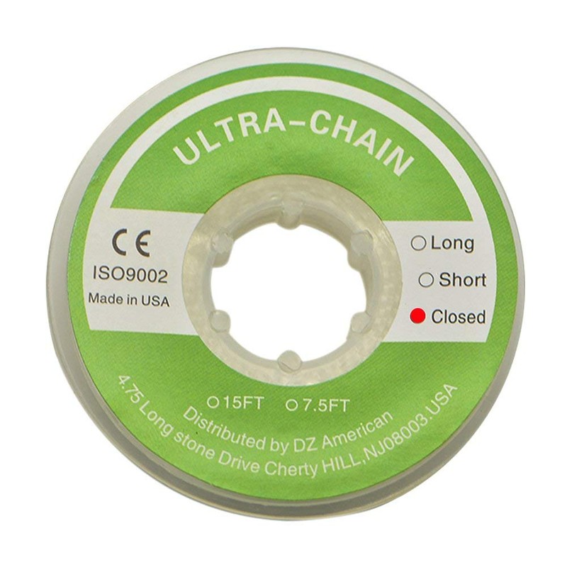 RZJZGZ Clear Dental Orthodontic Elastic Chain Power Chains Brace Orthodontic