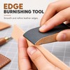 Beech Wood Leather Edge Sanding Block with Screw Clamp –