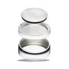 ZUMIQ Stylish Pouch Tin Made of Robust Aluminium for Storage,