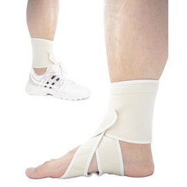 Healsmile Medical AFO Drop Foot Brace Beige(Right)