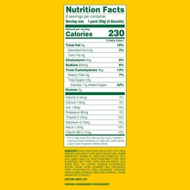 belVita Breakfast Bars Biscuits, Blueberry, 8 Packs (4 Biscuits Per Pack)