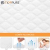 TOPPURE Pillowcase for Cube Pillow, (24"x12"x5", White)