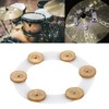 Drum Cymbals Hi Hat Tambourine Drum Set Stainless Steel Bells
