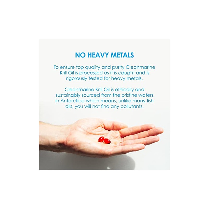 Cleanmarine Krill Oil – Packed with EPA & DHA –