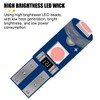 KHGUZ 40PCS Car Dashboard T5 LED Lights, Super Bright Auto