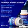 Fasting Salts Capsules Pure Electrolytes for Fasting. Sodium, Potassium, Magnesium,