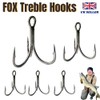 FOX PREDATOR Treble Hooks for Pike Deadbaiting and Lure -