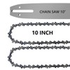 10 Inch Chainsaw bar and Chain, Replacement Chainsaw Chain For