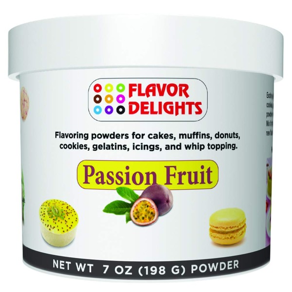 Angel Specialty Products Flavor Delights Flavored Powder Bakery Mix Passion Fruit