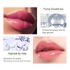 Lip Plumper Gloss for Fuller Lips, Hydrating Moisturizing Oil Fills