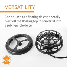 K&H Thermo-Pond Perfect Climate Deluxe Pond Deicer - 750 Watt