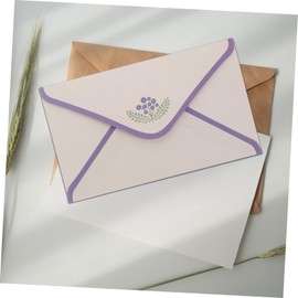 STOBOK 4sets Floral Writing Paper Envelope Chic Designs Envelopes of Cartoon Stationery for Invitations Thank-You Notes Personal Messages