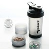 SPIKE Pro Protein Shaker Blender Bottle for Whey Protein Mix,