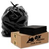 55 Gallon Trash Bags Heavy Duty – Large Black Contractor