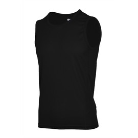 V VICROAD Mens Sleeveless Workout Shirts Lightweight Gym Tank Tops Athletic Running T-Shirts Black-XL