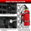 PLUSBEAM Fire Extinguisher Mount, CNC Aluminum Quick Release Molle Panel