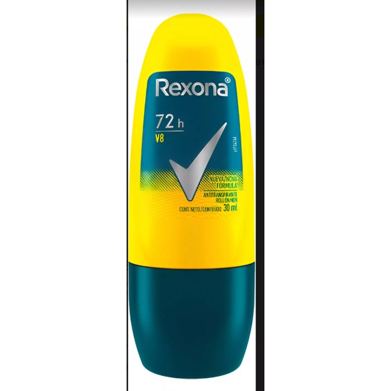Rexona 3 PACK REXONA V8 DESODORANTE ANTITRANSPIRANTE ROLL ON 48HRS