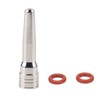 Stainless Steel Steam Nozzle with Rubber Rings for Delonghi EC680