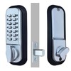 Jounjip Deadbolt Keyless Entry Door Lock [Flat Spindle] - 100%