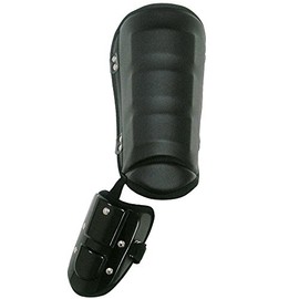 SSK FG500R (90) Black Inner Calf Guard (For Left Hitter)
