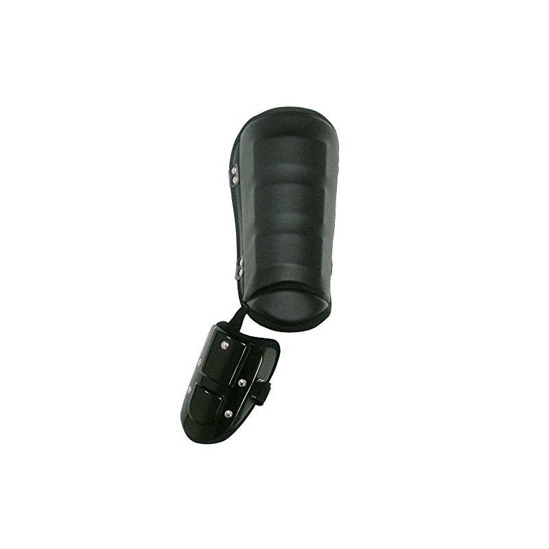 SSK FG500R (90) Black Inner Calf Guard (For Left Hitter)