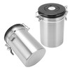 Coffee Bean Storage Stainless Steel Airtight Container Coffee with 30ml