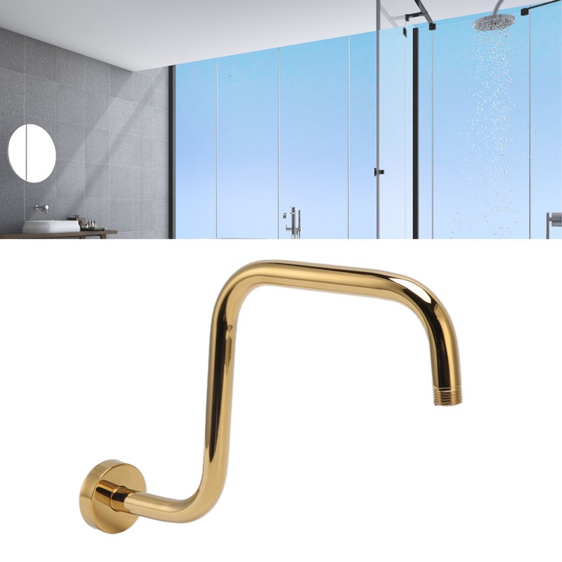 Shower Extension Arm Stainless Steel High Rise Shower Arm with