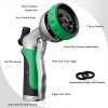 Garden Hose Nozzle, Heavy Duty Metal Water Hose Nozzle with
