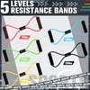 Skylety Figure 8 Fitness Resistance Bands with Handles Set of