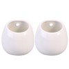 WINOMO 2 pieces ceramic wall flower pots, hanging planter, flower