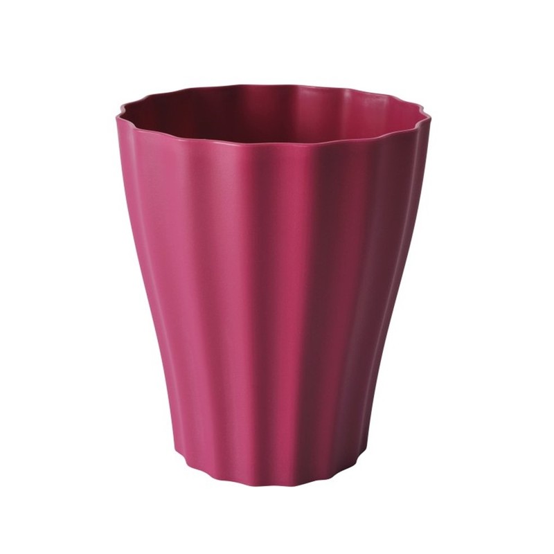 Plastia Ola Orchid Pot, Diameter 16 cm, Colour: Purple