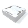 1pcs. 1 Gang Surface Mount Back Box Pattress Box (25mm